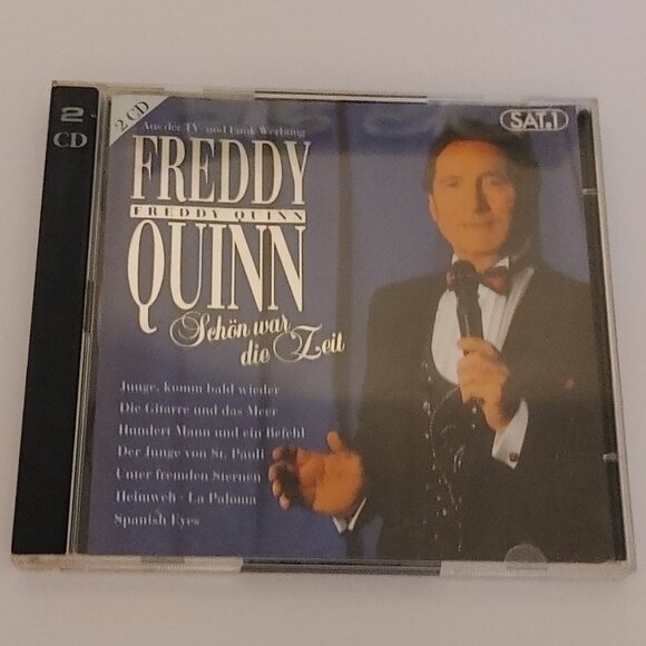 Freddy Quinn Schon war die Zeit 2 CD Set Aus der TV und Funk Werbang - Picture 1 of 4